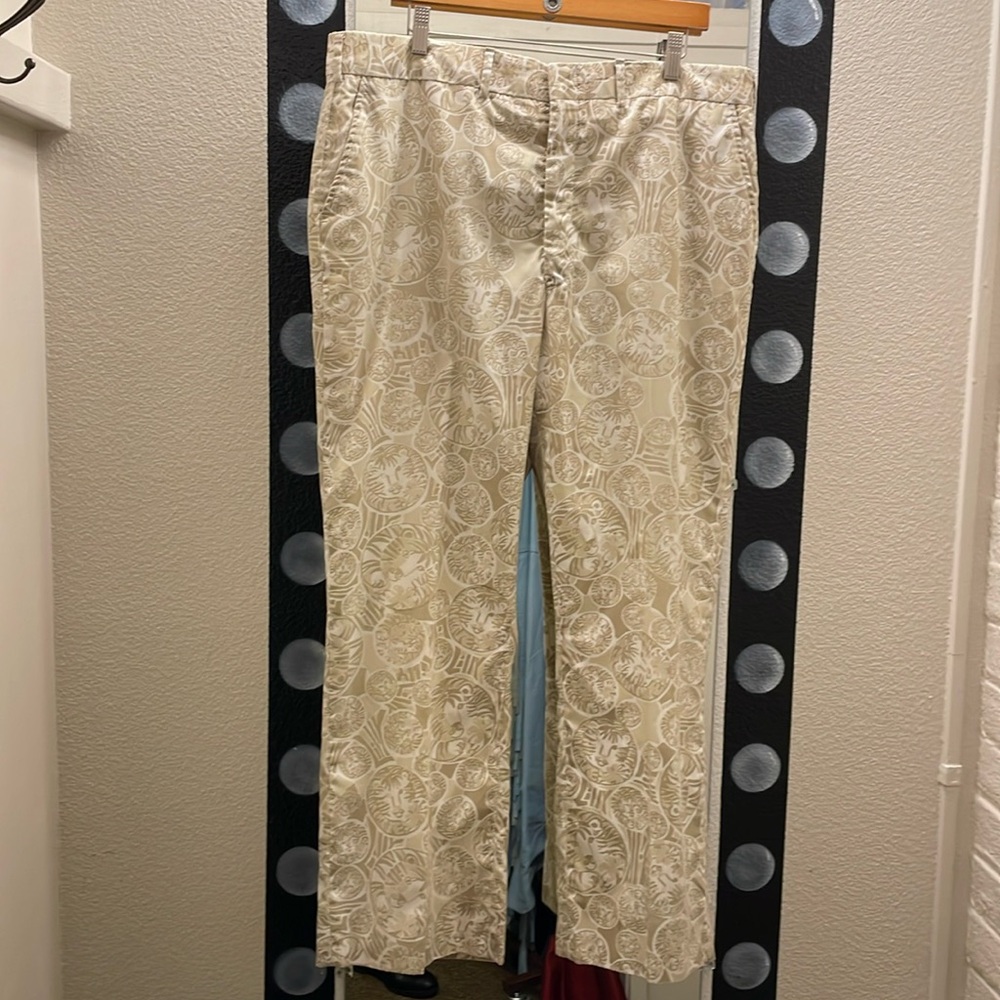 ✨Lilly Pulitzer Men’s Stuff Lion Print Resort Pants